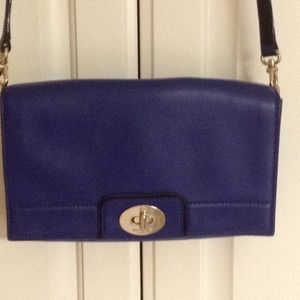 kate spadeJuliana Hampton Road blue with black